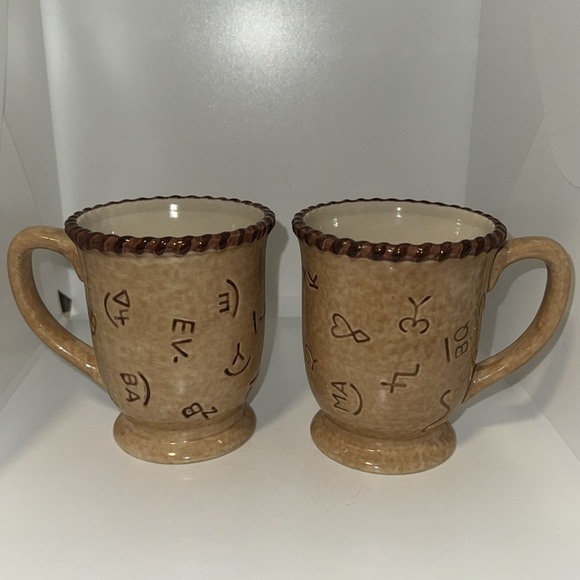 Montana Silversmiths Brown and Cream Mugs - Picture 2 of 10